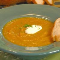 Curried Butternut Squash Soup_image
