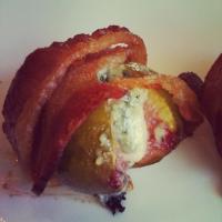 Bacon-Wrapped Figs Stuffed With Blue Cheese image