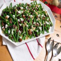 Green Beans with Warm Bacon Dressing_image