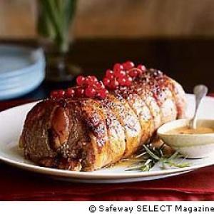 Roast Pork with Apricots and Pear_image