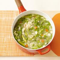 Spring Vegetable Soup with Orzo Recipe - (4.3/5) image