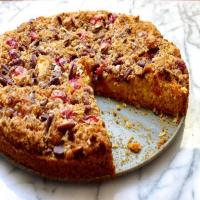 Gluten-Free Pear-Cranberry Crumb Cake_image