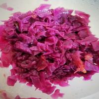 Braised Red Cabbage with Apples image