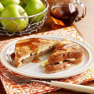 Sausage and Apple Stuffed French Toast_image