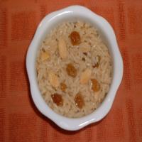 Rice With Almonds & Raisins_image