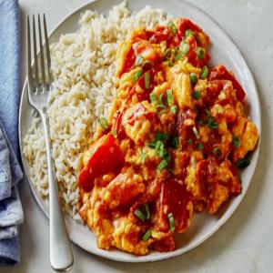 Tomato and Egg with Rice image