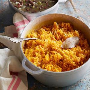 Yellow Rice and Black Beans_image