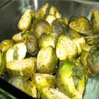 Braised Brussels Sprouts With Vinegar and Dill image