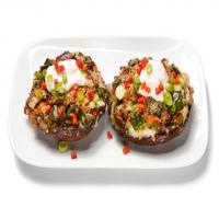 Cheese and Chile-Stuffed Mushrooms image
