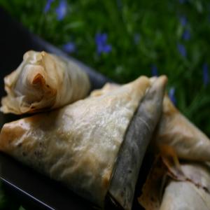 Mexican Chocolate Phyllo Triangles image