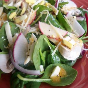 Spinach Salad With a Bit of a Kick image