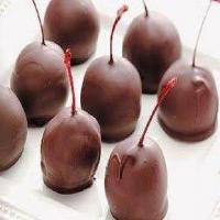 Chocolate Covered Drunken Cherries image