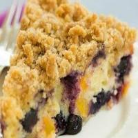 Blueberry Peach Coffeecake image