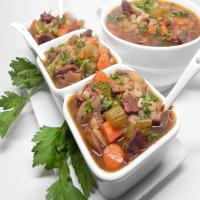 Instant Pot® Beef And Barley Soup_image
