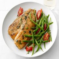 Tilapia with Green Beans image