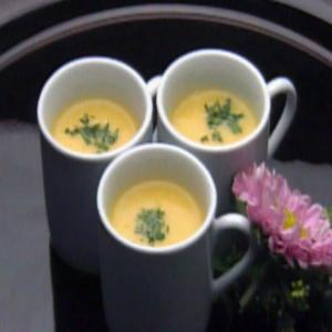 Champagne Peach and Mint Soup_image