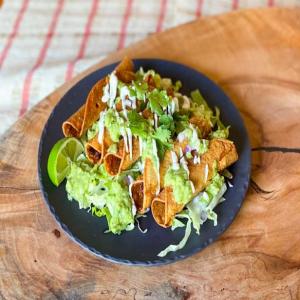 Short Rib Taquitos with Avocado Salsa_image