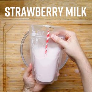 Strawberry Milk Recipe by Tasty image