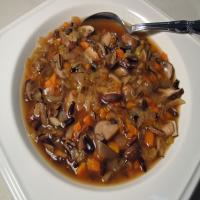 Onion, Leek and Mushroom Soup (Diabetic Friendly)_image