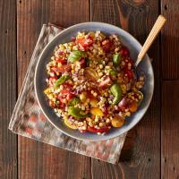 Grilled Corn and Heirloom Tomato Salad image