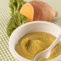 Broccoli and sweet potato puree_image