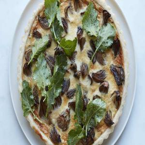 Shallot and Bacon Tart - What's Gaby Cooking_image
