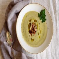 Chilled Zucchini Curry Soup_image