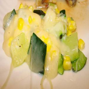 Zucchini and Corn With Cheese_image