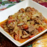 Low-Carb Beef Cabbage Stew image