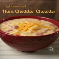 Ham Cheddar Chowder {Gluten-free} Recipe - (4.4/5) image