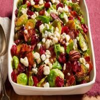Brussels Sprouts with Cranberries & Bacon image