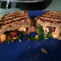 Healthy Chicken and Spinach Panini_image