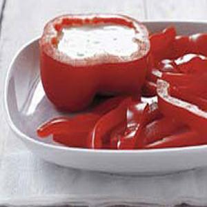 Peppers with Parmesan Ranch Dip_image