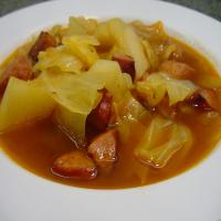 Cabbage, Sausage and Potato Stew image