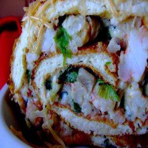 Rolled Souffle With Shrimp Filling_image