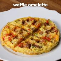 Waffle Omelette Recipe by Tasty image