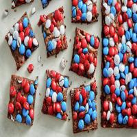 Red, White and Blue M&M's™ Brownies_image