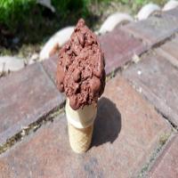 Dark Brownie Fudge Ice Cream_image