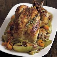 Chicken with braised celery & cider image