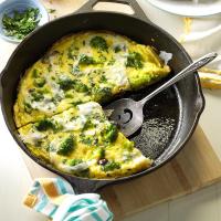 Mediterranean Broccoli & Cheese Omelet image