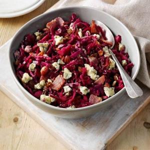 Red cabbage salad image