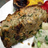Low-Fat Turkey-in-the-Garden Meatloaf image
