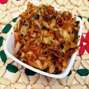 Cabbage With Roasted Besan Flour_image