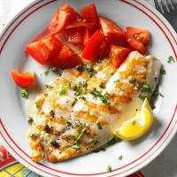 Grilled Tilapia Piccata image