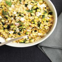 Corn and Zucchini Orzo Salad image