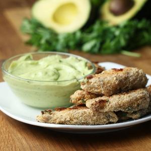 Fish Fingers With Avocado Dip Recipe by Tasty_image