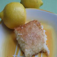 Lemon Cake Squares image