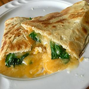 Spinach Whole Wheat Quesadillas_image