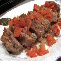 Meatloaf With Tangy Tomato Gravy image
