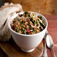 Brown Rice Salad With Mushrooms and Endive_image